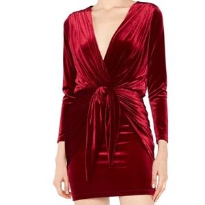 MISA Los Angeles Ophelie Velvet Dress